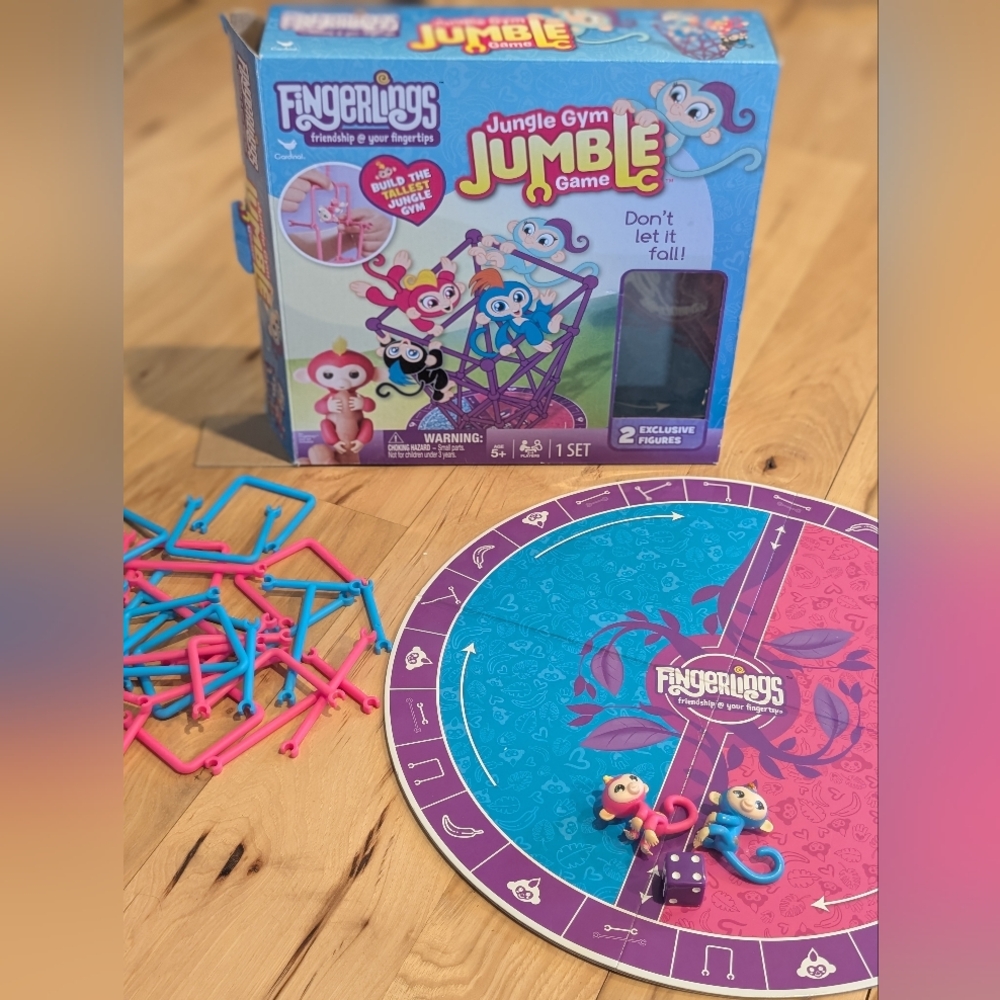 Jungle Gym Jumble Game - Purple Playset